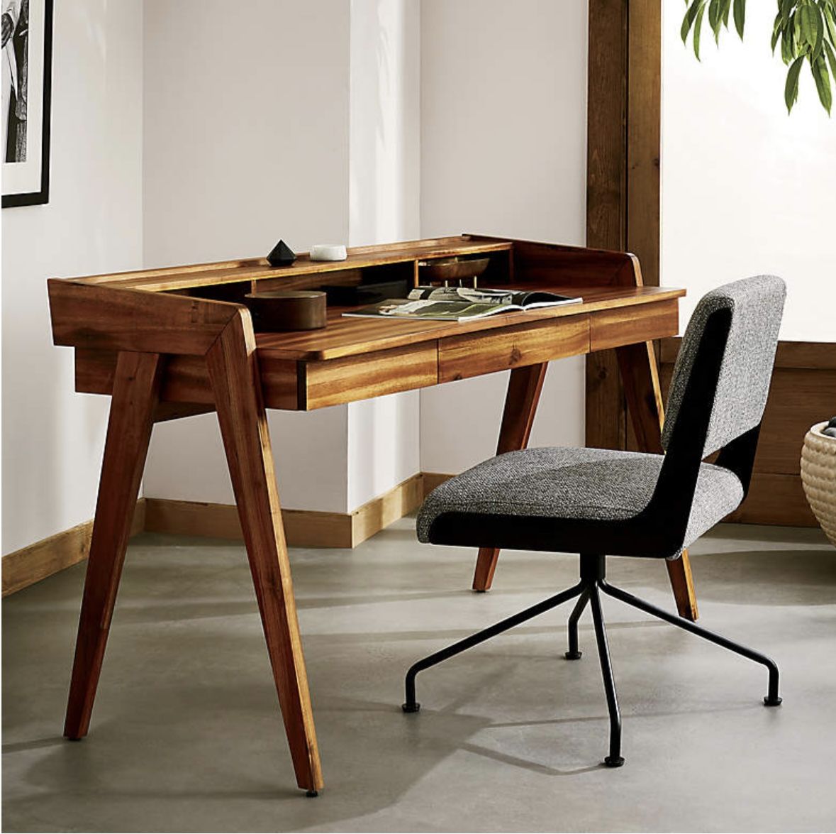 CB2 Drommen Wood Desk