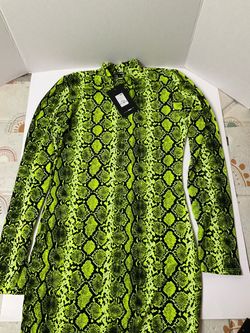 Fashion nova snake print dress