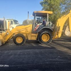 2001 JOHN DEERE SG BACKHOE OPEN CAB 4X4