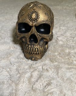 Gold Skull