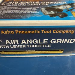 Astro Pneumatic 4” Angle Grinder