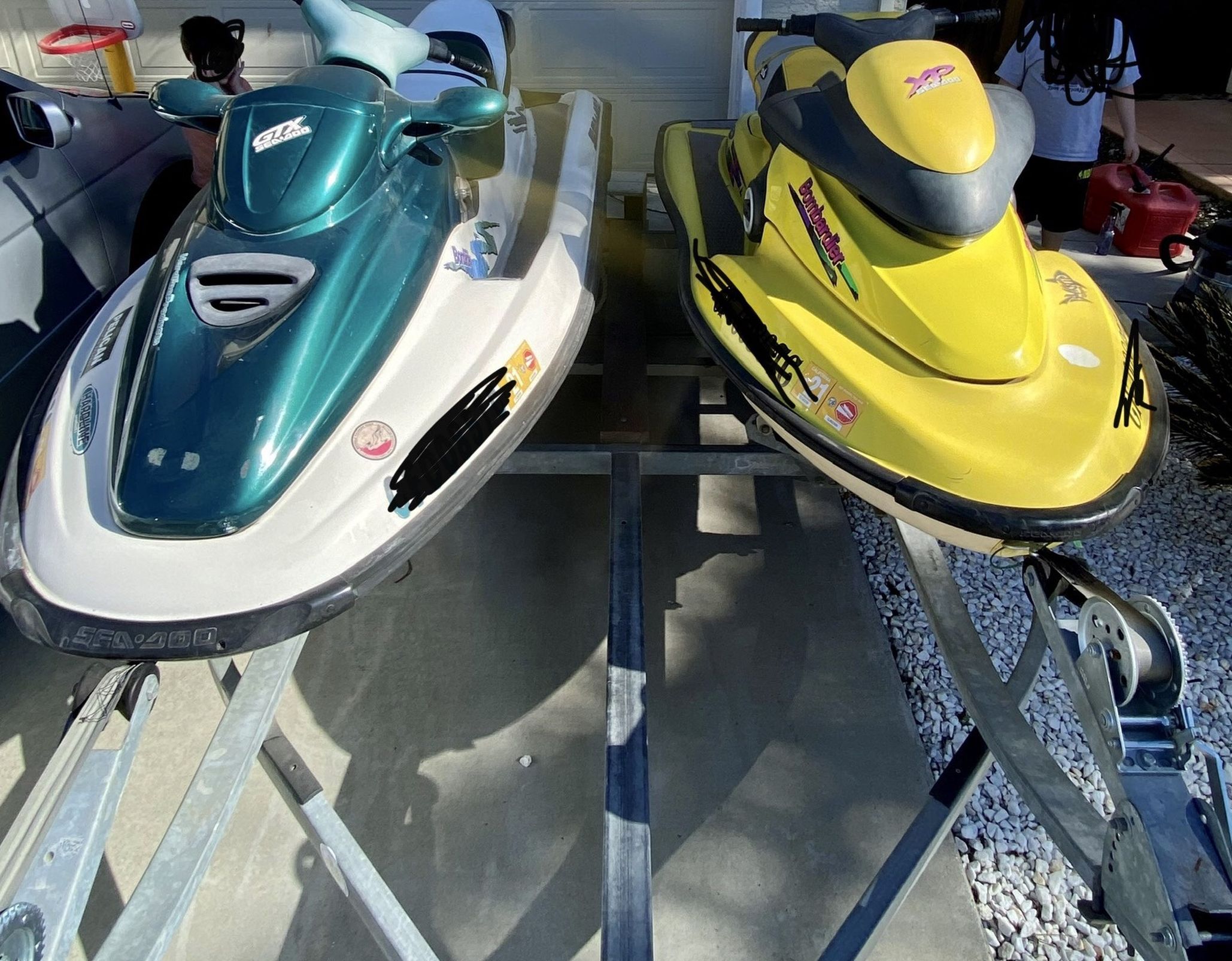 1997 seadoo GTX and XP