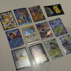 Lot Of 12 Pokemon Etc 