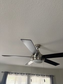 Ceiling Fan with Light and Pull Chains