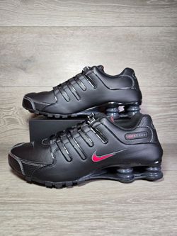 Nike Shox NZ Black / White / Varsity Red Men's Size 10 Brand New 378341 017