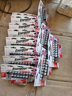 AA 16 energizer batteries