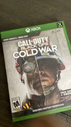 COLD WAR BLACK OPS X BOX