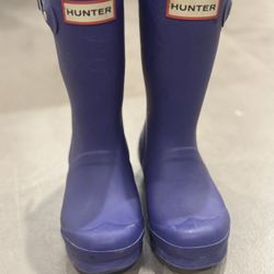 Purple Hunter Rain Boots Size 12M US