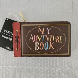 Loungefly Disney Pixar Up My Adventure Book Figural Wallet New 