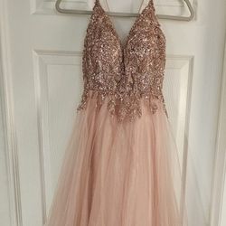 Beautiful Rose Gold Dress