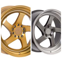 F1R 18" Rim fit 5x114 5x120 5x100 ( only 50 down payment/ no CREDIT CHECK)