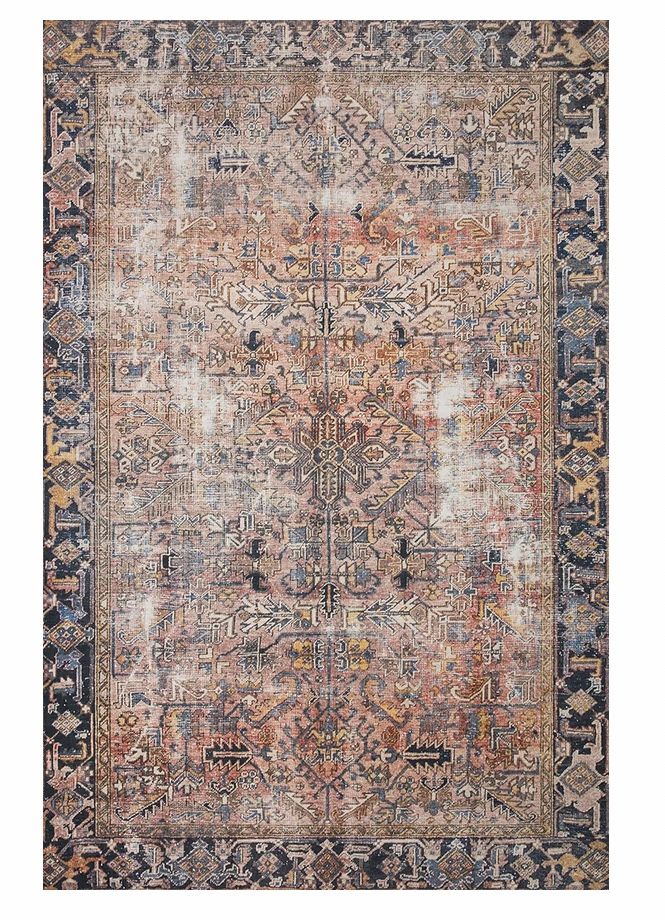 Chris Loves Julia Loloi Terracota Rug 7’9”x9’6”