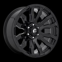 18x9 Fuel Blitz Gloss Black 8x165 (Easy Financing Available)