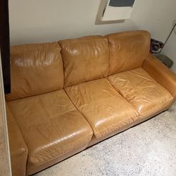 Italian Leather Sofa