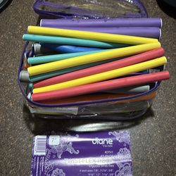 Set of flexible foam hair curlers, flexi rods Diane by Fromm