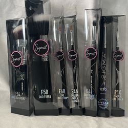 Sigma Brush E10,E30, E41,E46,E68, And F84 NIB