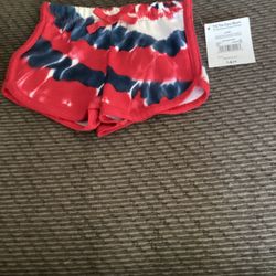 NWT Girls 3-6 months TG Tie Dye Shorts