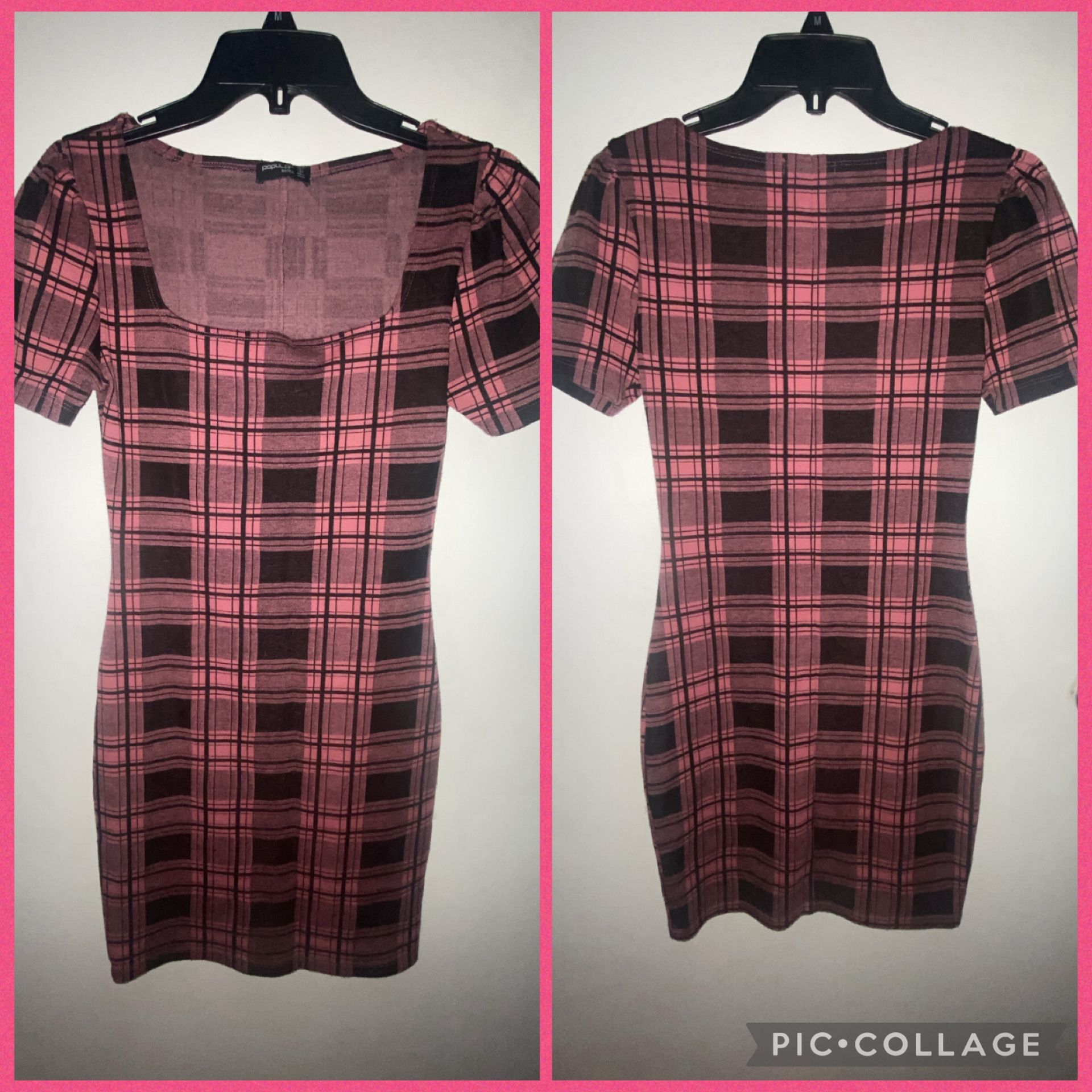 Checked Dress