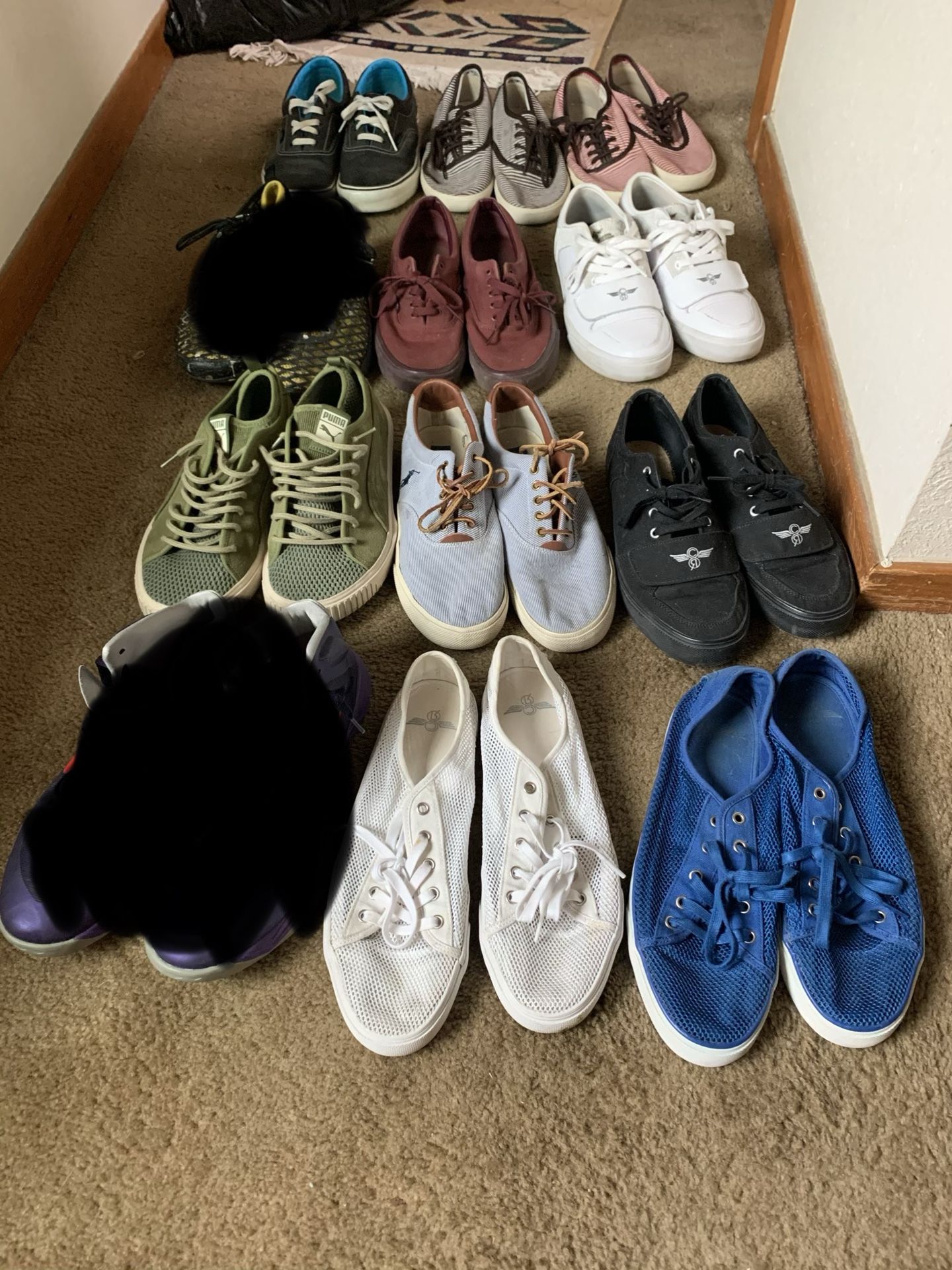 10 pairs of shoes. Make me an offer