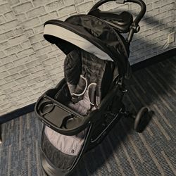 New Black Baby Trend Stroller