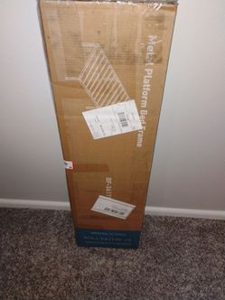 Metal Platform Bed Frame (Single)