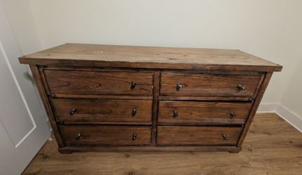 Ashley furniture solid wood dresser