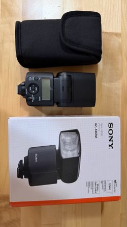 SONY HVL F46RM FLASH - GN46 WIRELESS RADIO CONTROL EXTERNAL FLASH