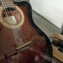 I Anez Sunburst Electric Acoustic 
