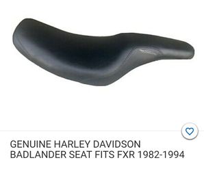 Harley Davison seat