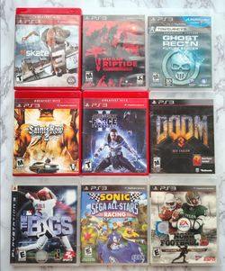 Skate, dead island, Star Wars and more PlayStation 3 games READ DESCRIPTION