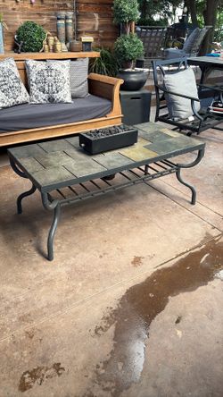 Patio Fire pit Coffee Table