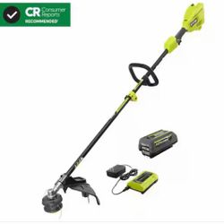 RYOBI 40V 15 in. Expand-It Cordless Battery Attachment Capable String Trimmer