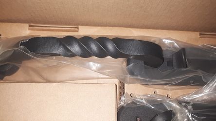 Emtek Brand, San Carlos Style Wrought Iron Lockset.