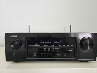 Denon AVR-S730H 7.2-Channel 4K HEOS AV Receiver + Monitor Audio FB110 10-Inch Powered Subwoofer