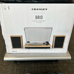 Crosley Brio 3 Speed Turntable 