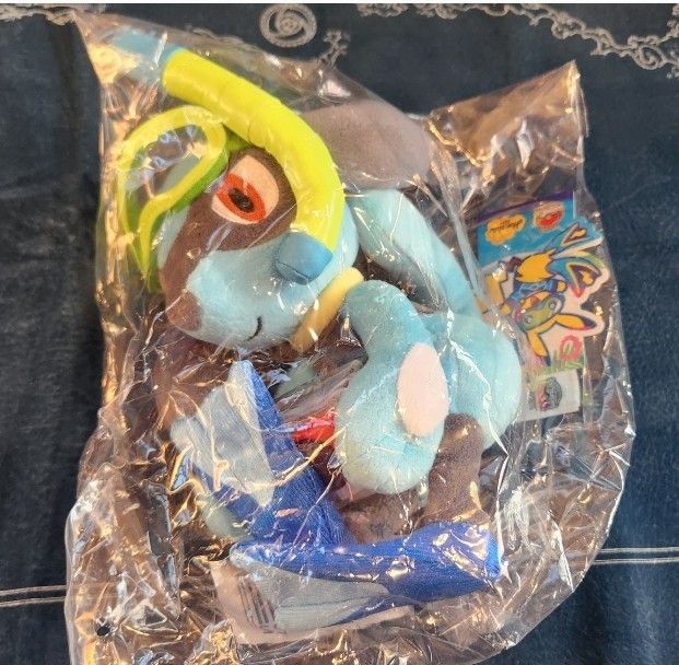 2024 Worlds Pokémon Center Snorkel Riolu Plushie