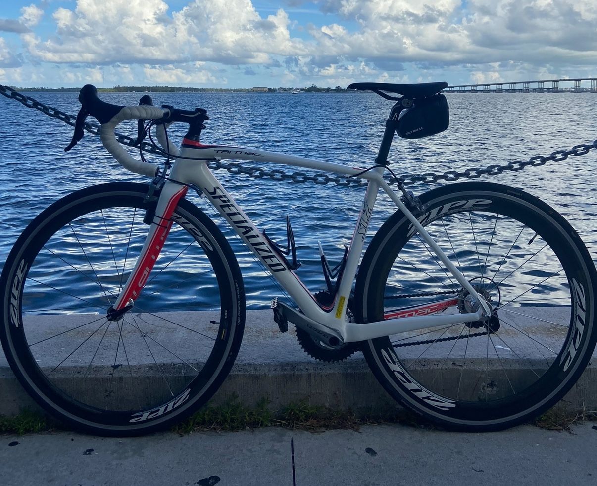 Road Bike Carbon Specialized Tarmac Zipp Wheels