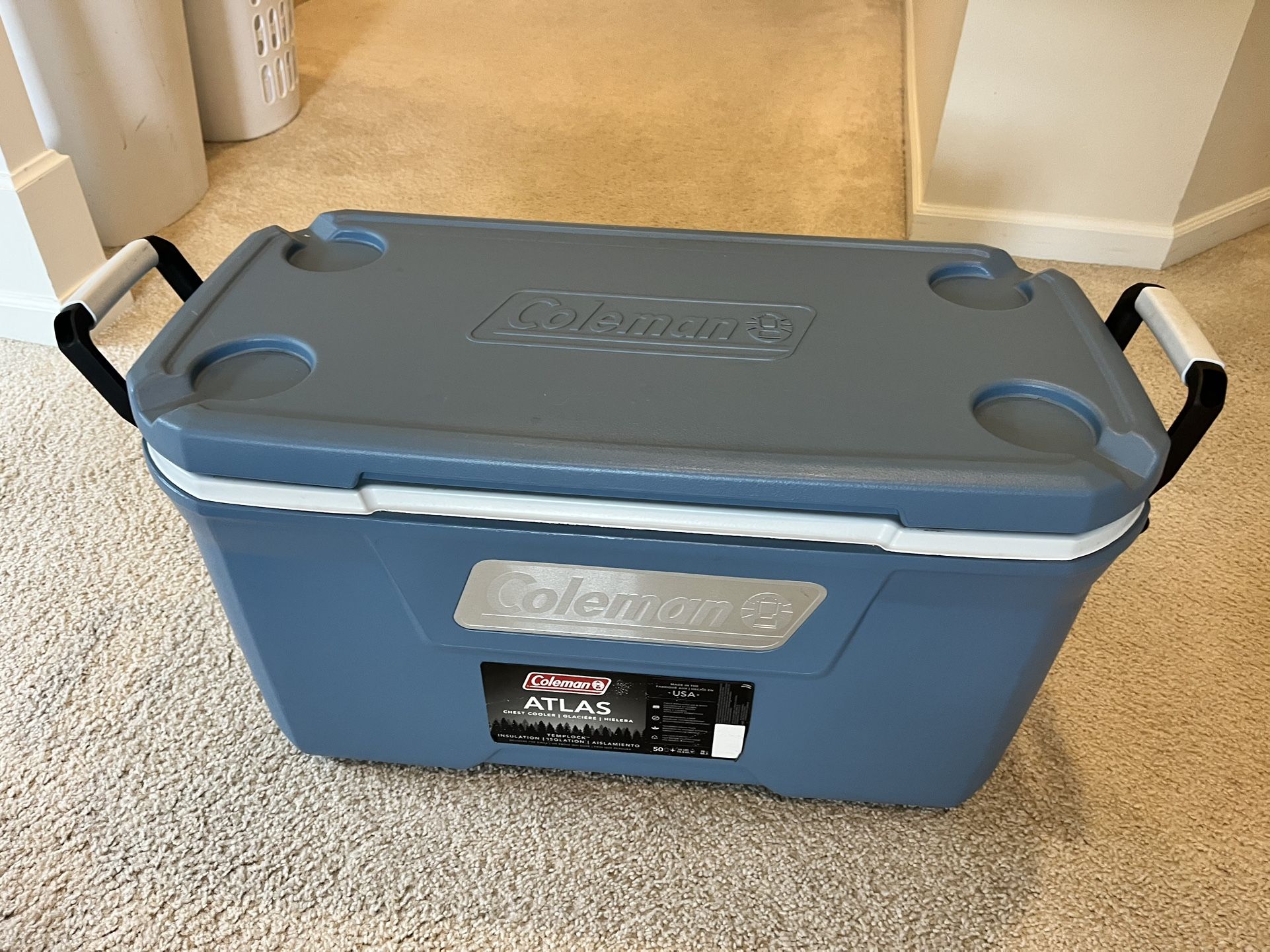 Coleman Atlas Chest Cooler Blue