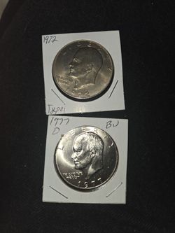 Eisenhower dollar coins
