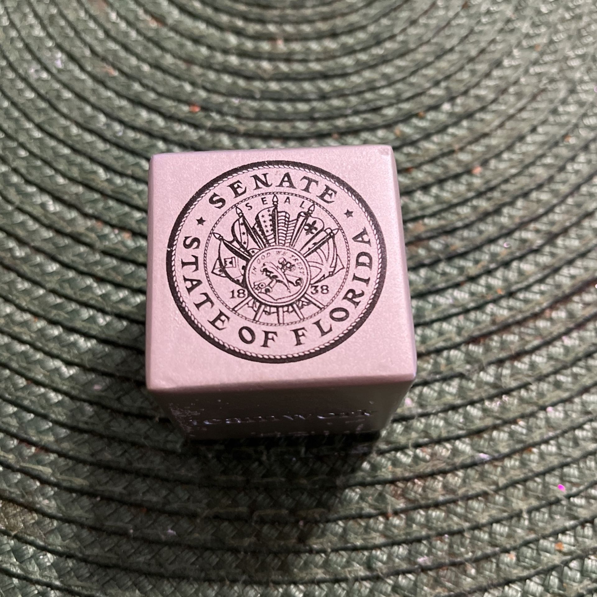 Heavy Weighted Senate Cube Desk Weight.