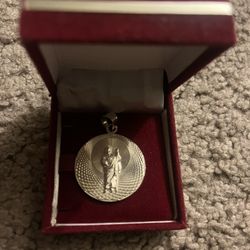 Saint Jude Medallion Silver 925