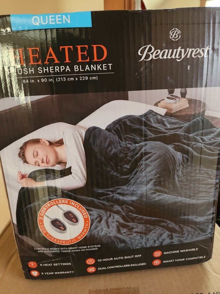 Heated Blanket - Queen Size.