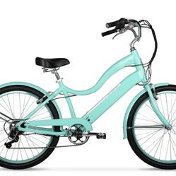 26IN HYPER E RIDE CRUISER ELECTRIC WOMEN'S BIKE