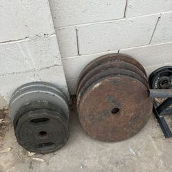 Olympic Bar, Weight Plates & Plate Storage