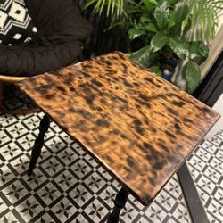 Hand Burnt Table 