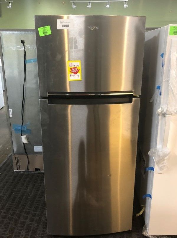 Whirlpool Stainless Steel Top Freezer Refrigerator 2Y9I