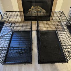 Two (2) 36” Dog Kennels - Great Condition