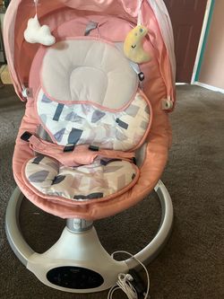 Pink swing