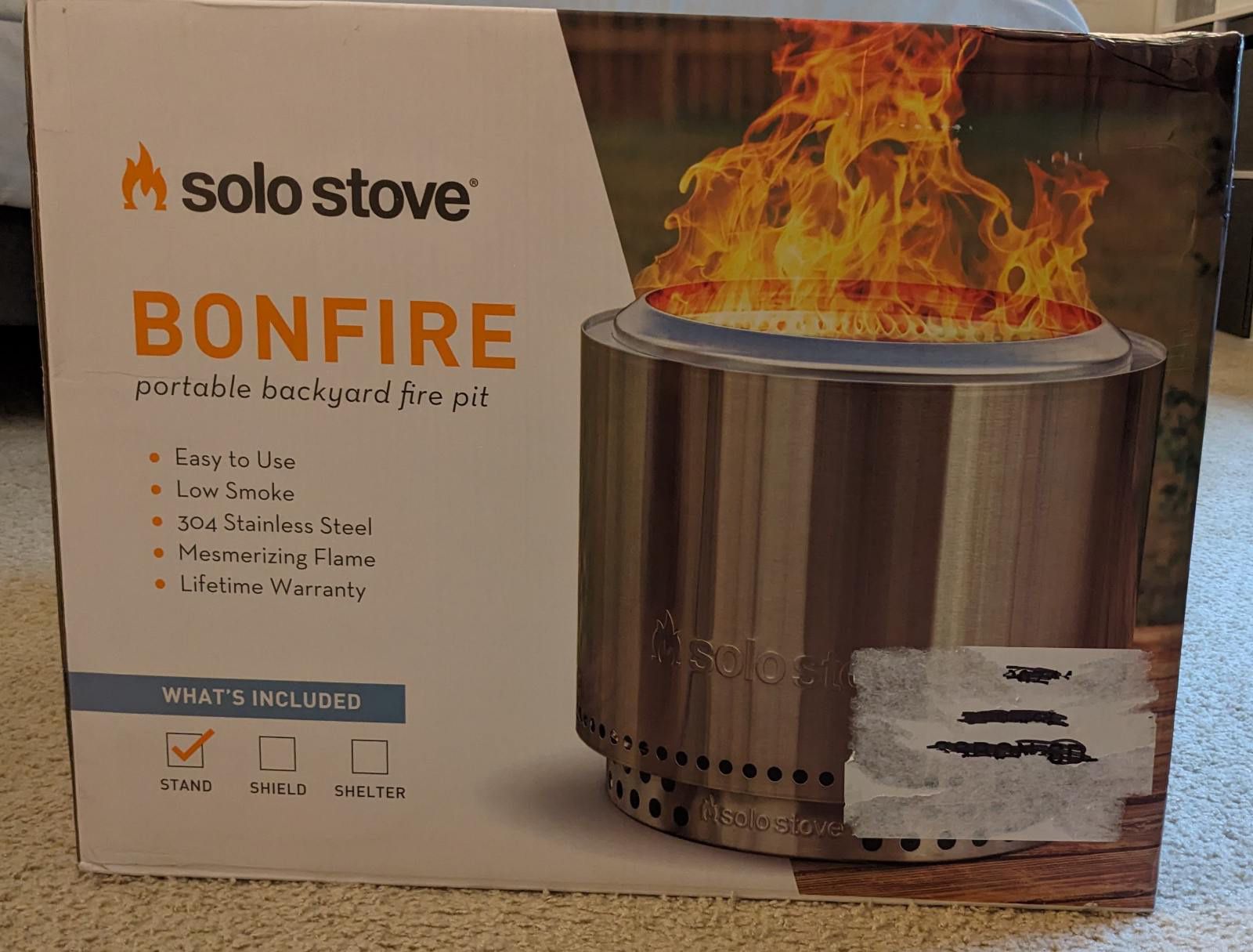 Solo Stove /Bonfire Pit With Stand