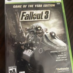 Fallout 3 Game of the Year Edition Xbox 360 (Microsoft Xbox 360) Tested & Works